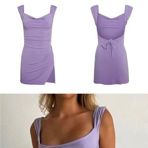 Tiger Mist Josslin Purple Dress size small